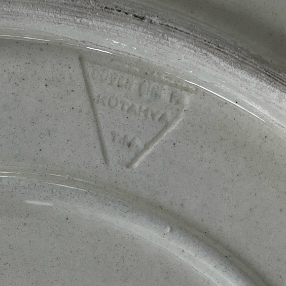 Vintage Turkish Kütayah Pottery Serving Dish - Picture 3 of 7